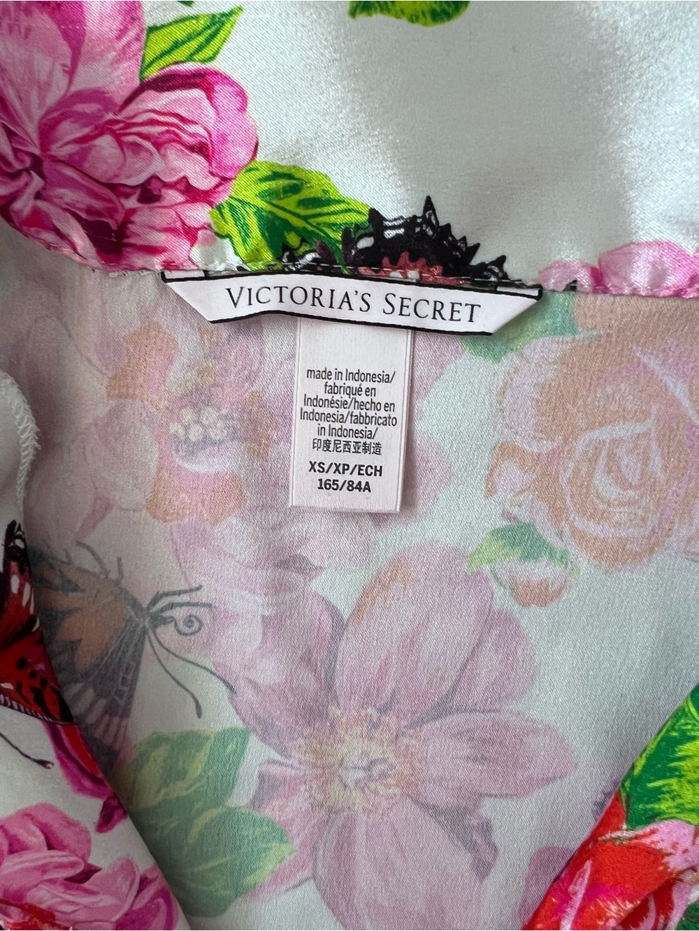 Victoria’s Secret Floral Satin Pajama Set - Picture 3 of 6